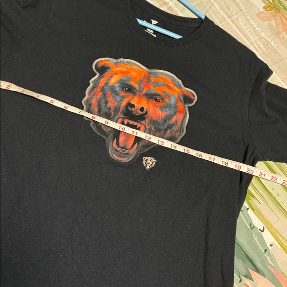 Chicago Bears Fanatics MTO Label Midnight Mascot Team Logo T-Shirt - Black L - Picture 5 of 5